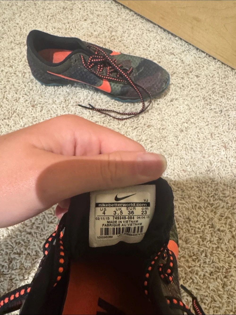 Nike track spikes